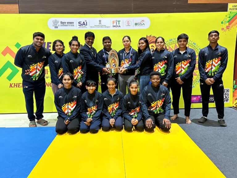 गुजरात के खिलाड़ियों ने जूडो, योगासन, फेंसिंग और वॉलीबॉल आदि खेलों में जीते 13 पदक