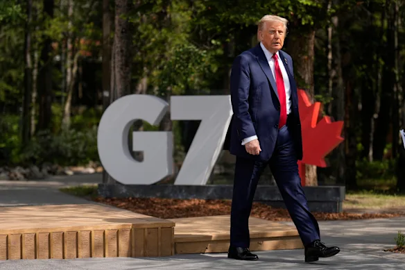 ईरानियों को तेहरान खाली करने की चेतावनी दे डोनाल्ड ट्रंप ने जी-7 शिखर सम्मेलन बीच में छोड़ा