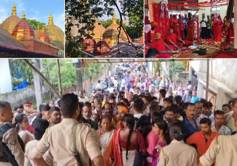 कामाख्या धाम में अंबुबासी की निवृति, नीलाचल पहाड़ पर दर्शन के लिए पहुंचे लाखों भक्त