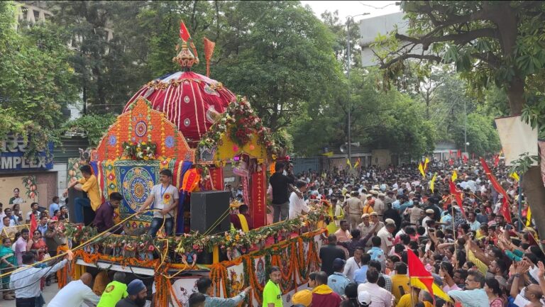 पारंपरिक उत्साह और उल्लास के साथ निकली भगवान जगन्नाथ की 58वीं रथ यात्रा