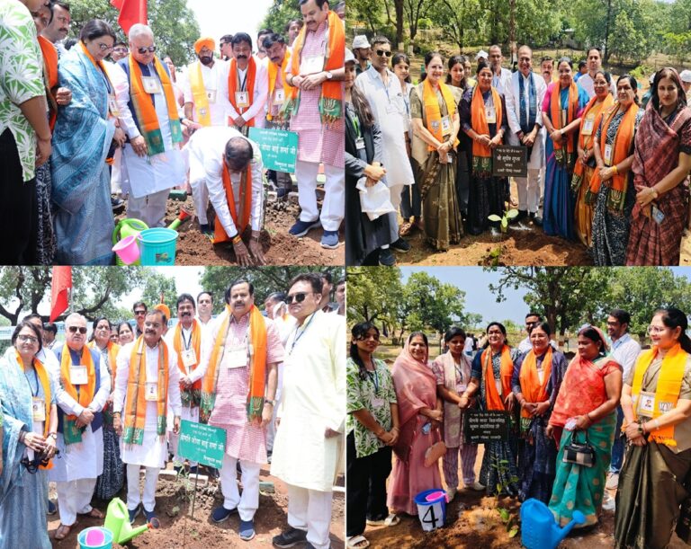 पर्यावरण के नाम संदेश से पंचमढ़ी में शुरु हुआ तीन दिवसीय भाजपा प्रशिक्षण वर्ग