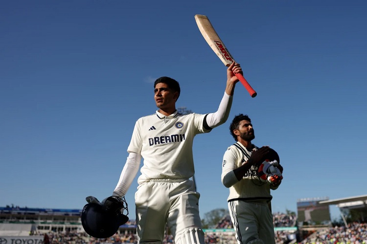 बर्मिंघम टेस्ट: गिल का ऐतिहासिक शतक, जायसवाल और जडेजा की धमक से इंग्लैंड पर भारी भारत