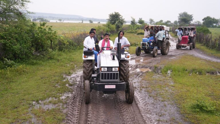 सुरखी विधानसभा में बन रहा प्रदेश का पहला नमो फ्रूट फॉरेस्ट, 10 लाख पौधरोपण का लक्ष्य