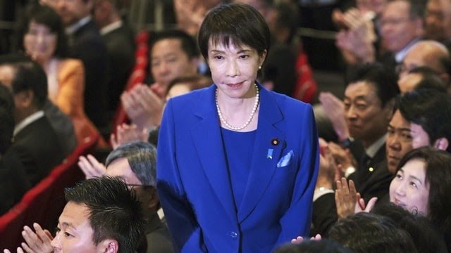जापान की पहली महिला प्रधानमंत्री बनने की राह पर साने ताकाइची