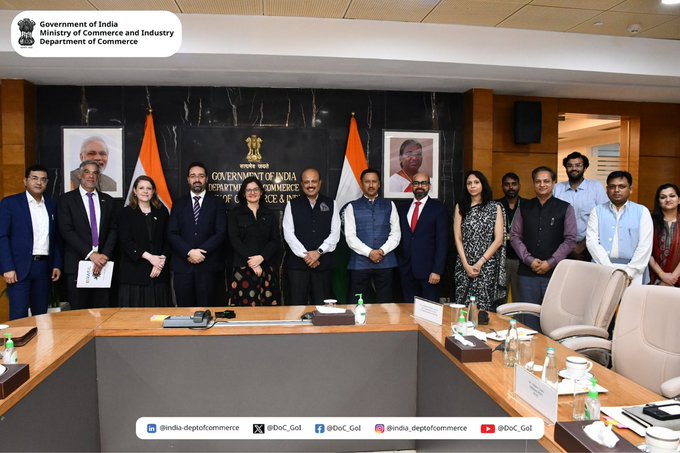 भारत-ब्राज़ील व्यापार निगरानी तंत्र की 7वीं बैठक नई दिल्ली में संपन्न