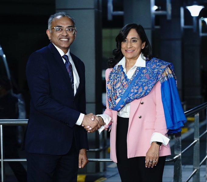 कनाडा की विदेश मंत्री अनीता आनंद भारत की दो दिन की यात्रा पर नई दिल्ली पहुंचीं