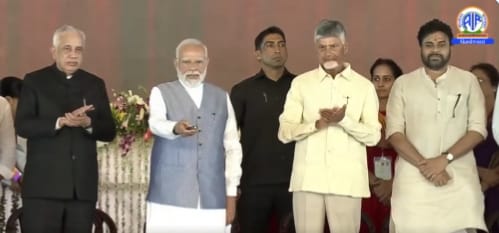 प्रधानमंत्री मोदी ने कुरनूल में 13,430 करोड़ रुपये की विकास परियोजनाओं का उद्घाटन-शिलान्यास किया