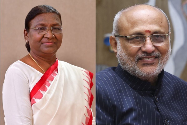 राष्ट्रपति द्रौपदी मुर्मु और उपराष्ट्रपति सी.पी. राधाकृष्णन ने दिवाली के अवसर पर देशवासियों को शुभकामनाएँ दी