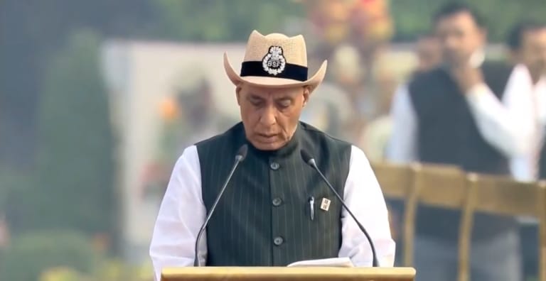 सशक्त पुलिस बल ही सशक्त राष्ट्र का निर्माण कर सकता है और यही सरकार का लक्ष्य है: रक्षा मंत्री राजनाथ सिंह