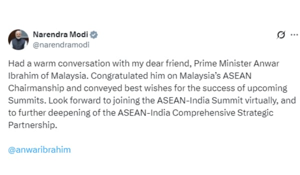 आसियान शिखर सम्मेलन में वर्चुअली शामिल होंगे: प्रधानमंत्री नरेन्‍द्र मोदी