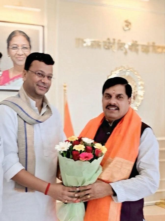 गौरव रणदिवे बने बीजेपी प्रदेश महामंत्री, भोपाल में लिया मुख्यमंत्री मोहन यादव का आशीर्वाद