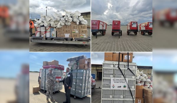 भारत ने मेलिसा तूफान से प्रभावित जमैका को भेजी 20 टन मानवीय सहायता