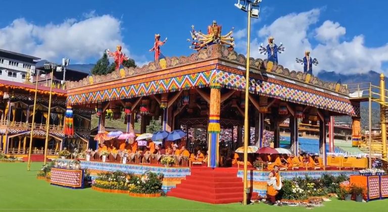 भगवान बुद्ध के पवित्र अवशेष भूटान में प्रदर्शनी हेतु रवाना, वैश्विक शांति प्रार्थना महोत्सव में होंगे स्थापित