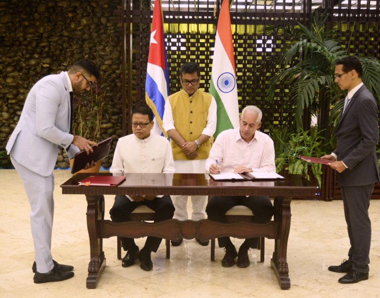 भारत और क्यूबा ने आपराधिक मामलों में कानूनी सहायता संधि और सांस्कृतिक सहयोग समझौते पर किए हस्ताक्षर