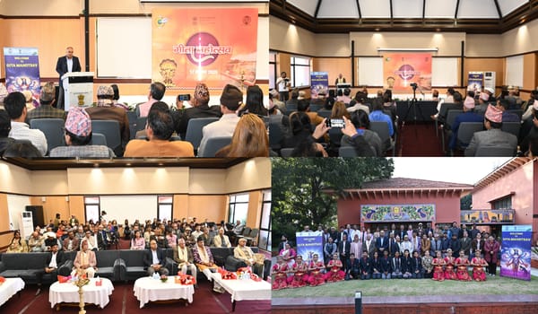 अंतर्राष्ट्रीय गीता महोत्सव पर भारतीय दूतावास की संगोष्ठी, “आज के विश्व में भगवद्गीता की प्रासंगिकता” पर गहन विमर्श