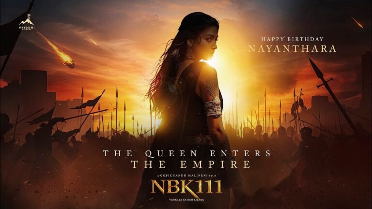 ‘एनबीके 111’ में नयनतारा के किरदार पर से उठा पर्दा, फर्स्ट लुक आया सामने