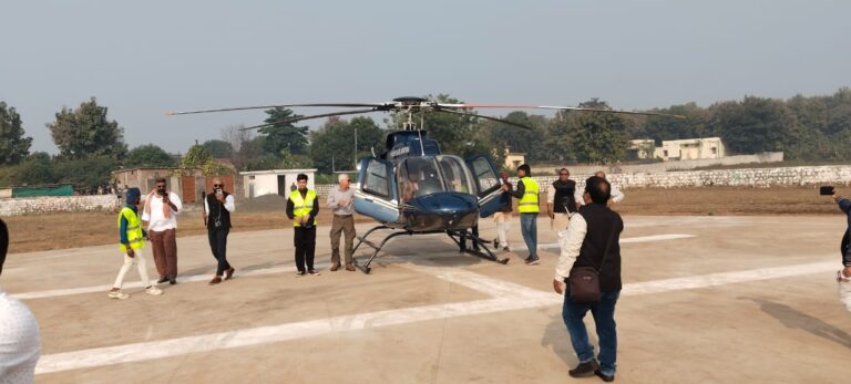 मालवा-निमाड़ स्पिरिचुअल सेक्टर में शुरू हुई दूसरी हेलीकॉप्टर राइड, उज्जैन से ओंकारेश्वर पहुँचे श्रद्धालु