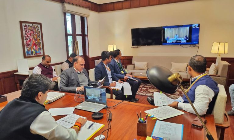 पूर्वोत्तर क्षेत्र विकास मंत्री ज्योतिरादित्य सिंधिया ने नई दिल्ली में उच्च-स्तरीय टास्क फोर्स की दूसरी बैठक में लिया भाग