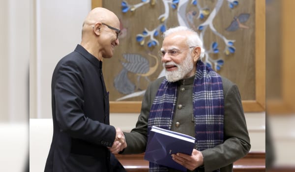 एआई को बढ़ावा देने के लिए एशिया में माइक्रोसॉफ्ट के सबसे बड़े निवेश का प्रधानमंत्री नरेन्द्र मोदी ने किया स्वागत