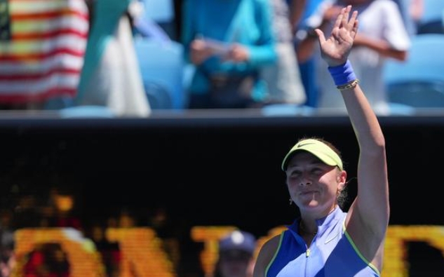 ऑस्ट्रेलियन ओपन: अमांडा अनिसिमोवा ने स्टर्न्स को हराकर प्री-क्वार्टरफाइनल में बनाई जगह