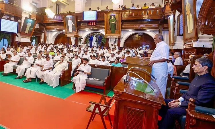 तमिलनाडु विधानसभा सत्र कल से शुरू, राज्यपाल के अभिभाषण पर सत्तापक्ष-विपक्ष की रहेगी कड़ी नजर