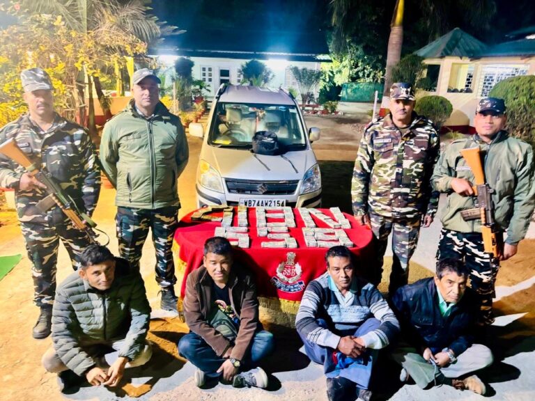 भारत–नेपाल सीमा पर SSB की बड़ी कार्रवाई, 22.50 लाख रुपये नकद जब्त, चार हिरासत में