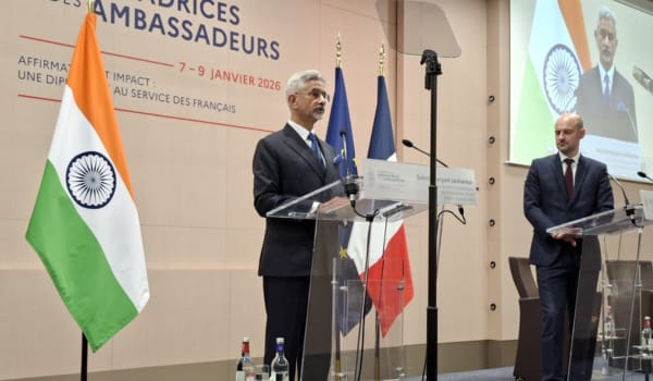 पेरिस में फ्रांस के राजदूतों के सम्मेलन को विदेश मंत्री डॉ. एस. जयशंकर ने किया संबोधित