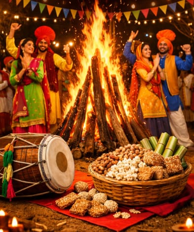 आज भारत में मनाया जा रहा है लोहड़ी का त्यौहार