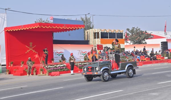 जयपुर में 78वीं सेना दिवस परेड का भव्य आयोजन, पहली बार छावनी क्षेत्र से बाहर हो रहा कार्यक्रम