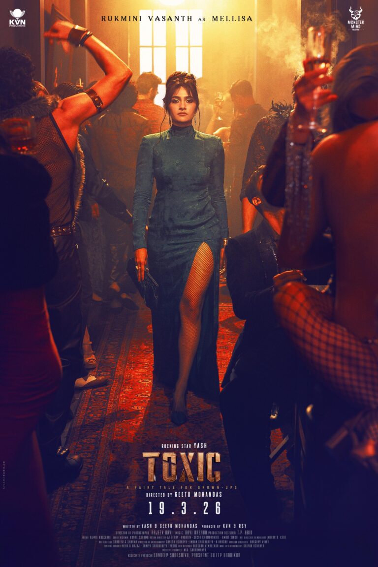 टॉक्सिक’ में रुक्मिणी वसंत का मेलिसा अवतार, पहली झलक हुई वायरल