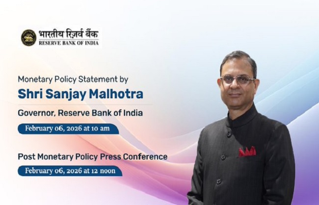 आरबीआई गवर्नर संजय मल्‍होत्रा 6 फरवरी को सुबह 10 बजे करेंगे मौद्रिक समीक्षा का ऐलान