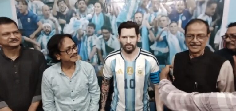 आसनसोल में लियोनेल मेसी की प्रतिमा का अनावरण, फुटबॉल प्रेमियों में उत्साह