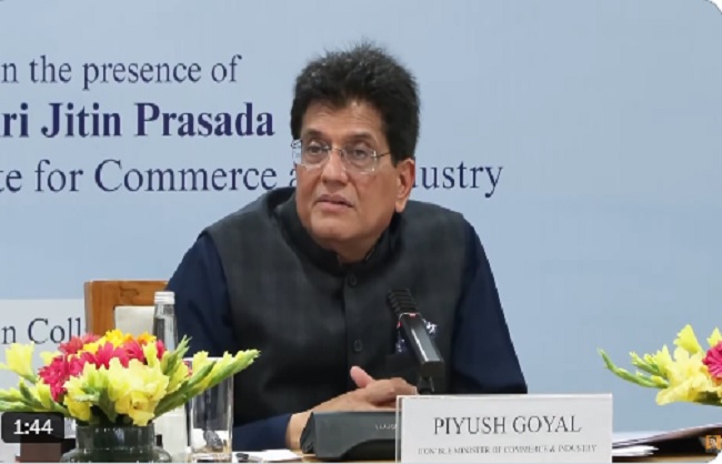 भारत-अमेरिका अंतरिम व्यापार समझौता अप्रैल में लागू होने की संभावना: पीयूष गोयल