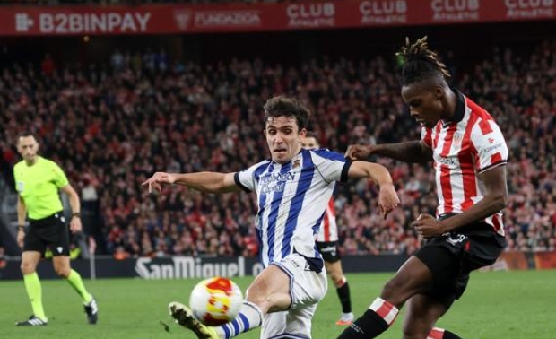 कोपा डेल रे सेमीफाइनल (पहला चरण): रियल सोसिएदाद ने एथलेटिक बिलबाओ को 1-0 से हराया, डर्बी में बनाई बढ़त