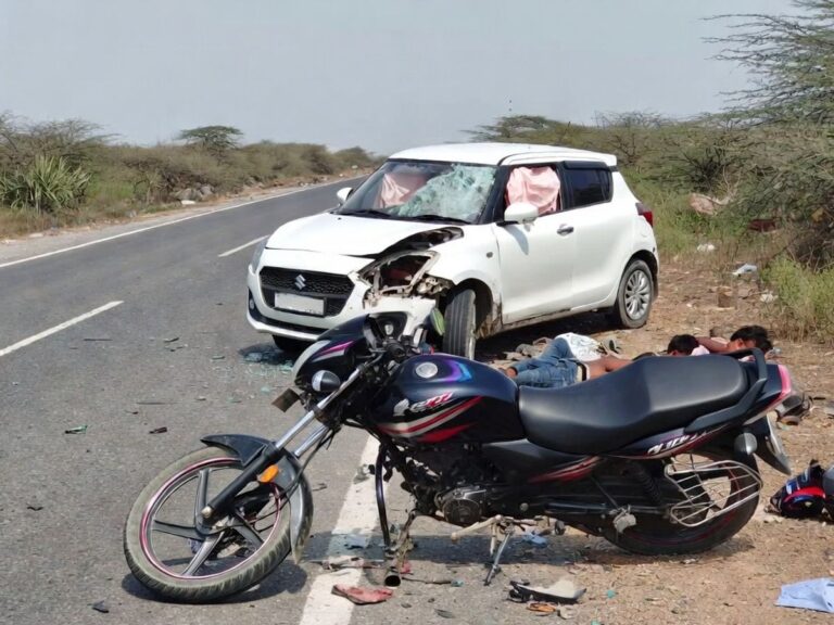 यमुनानगर सड़क हादसा: सढौरा-कालाआम मार्ग पर युवक की मौत, चालक फरार