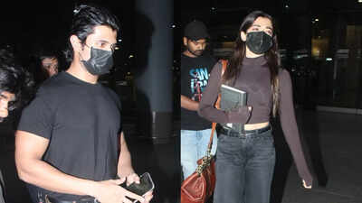 शादी की खबरों के बीच रश्मिका–विजय फिर दिखे साथ, एयरपोर्ट वीडियो वायरल