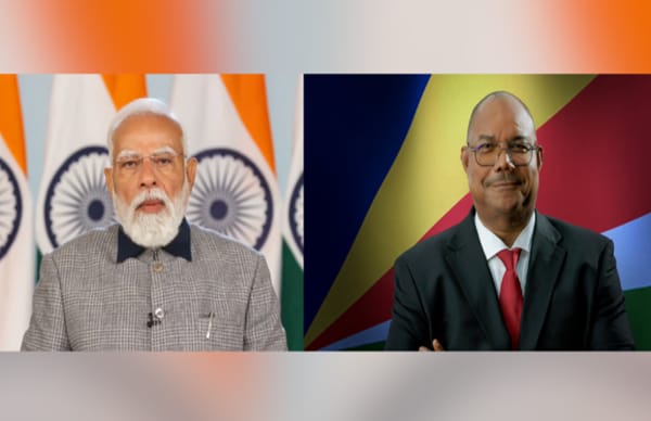 सेशेल्स के राष्ट्रपति पैट्रिक हमिनी नई दिल्ली पहुंचे, आज पीएम मोदी और राष्ट्रपति मुर्मु से करेंगे मुलाकात