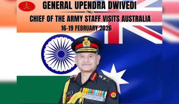 Army Chief Gen Upendra Dwivedi आज चार दिवसीय ऑस्ट्रेलिया दौरे पर रवाना, रक्षा सहयोग होगा और मजबूत