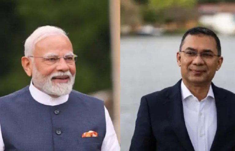 प्रधानमंत्री मोदी ने बांग्लादेश के प्रधानमंत्री तारिक रहमान को भारत आने का आमंत्रण दिया