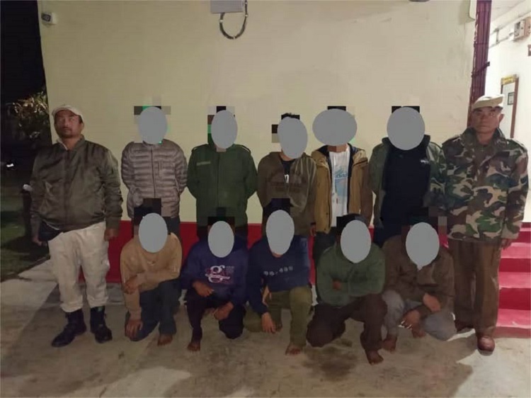 मणिपुर में बड़ी कार्रवाई: प्रीपाक (आरए) के 10 कैडर गिरफ्तार, पांच नाबालिग भी शामिल