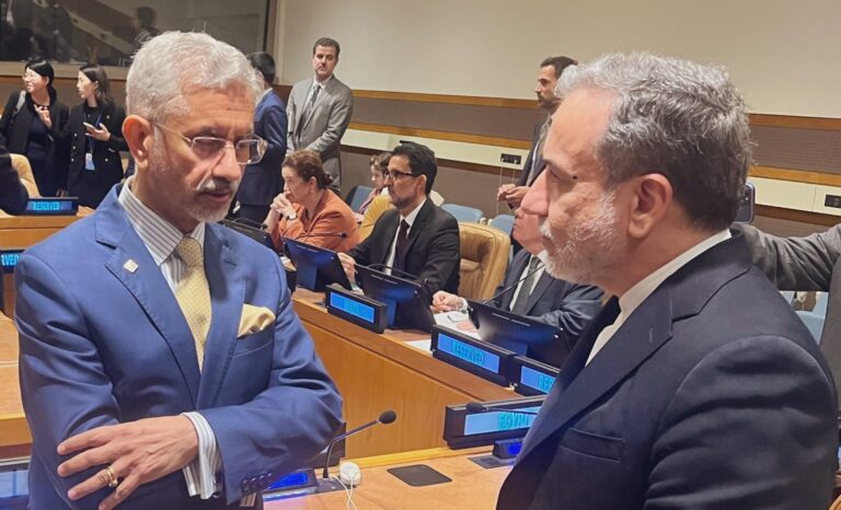 भारत-ईरान के विदेश मंत्रियों की फोन पर बातचीत, पश्चिम एशिया के हालात पर चर्चा