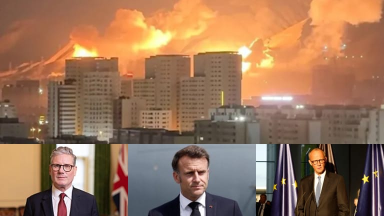 ब्रिटेन, फ्रांस और जर्मनी ने ईरान के मिसाइल हमलों की निंदा की