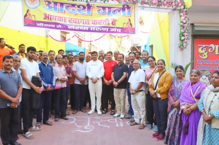 इंदौर में ‘रंग दे बैकलेन’ कार्यक्रम: स्वच्छता के साथ जनभागीदारी का अनूठा उदाहरण