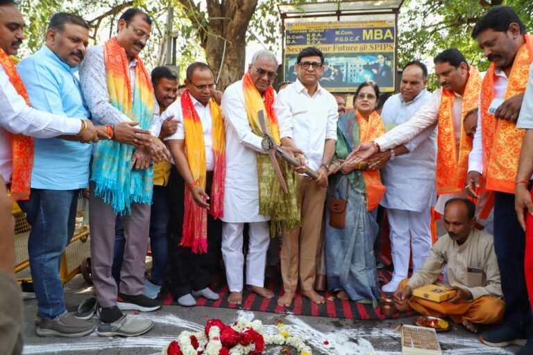 इंदौर वार्ड 48 में 2.25 करोड़ के विकास कार्यों का भूमिपूजन, नर्मदा पाइपलाइन और सीमेंट सड़क से मिलेगी राहत