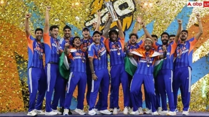 टी-20 वर्ल्ड कप जीत पर टीम इंडिया को बीसीसीआई का बड़ा तोहफा, 131 करोड़ रुपये की इनामी राशि