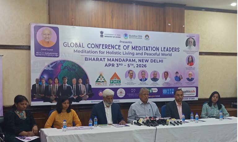 सीपी राधाकृष्णन होंगे ‘ग्लोबल कॉन्फ्रेंस ऑफ मेडिटेशन लीडर्स 2026’ के मुख्य अतिथि