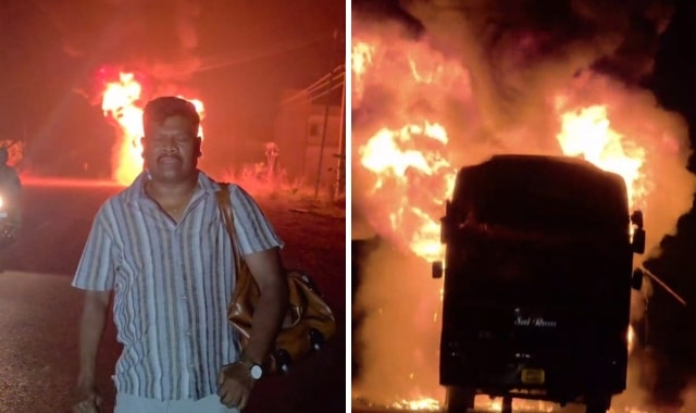 आंध्र प्रदेश में बड़ा हादसा टला: चलती बस में लगी आग, कांग्रेस विधायक समेत 37 यात्री सुरक्षित