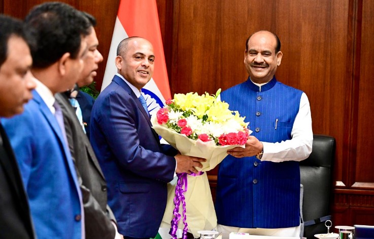 ओम बिरला ने श्रीलंकाई प्रतिनिधिमंडल से की मुलाकात, द्विपक्षीय सहयोग और संसदीय संबंधों पर जोर