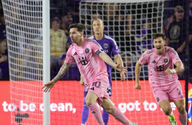 एमएलएस: लियोनेल मेसी के दो गोल से इंटर मियामी ने ऑरलैंडो सिटी को 3-2 से हराया