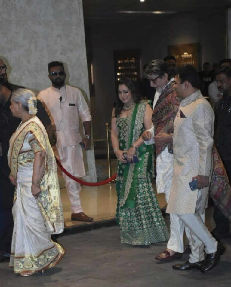 अर्जुन तेंदुलकर की भव्य शादी में जुटे सितारे, शाहरुख खान से अमिताभ बच्चन तक पहुंचे कई दिग्गज